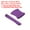 Purple, variant on Uxcell Keyboard Wrist Pad Mouse Wrist Rest Ergonomic Wrist Support Comfortable Memory Foam Style 2, Black 1 Set