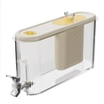 thumbnail image 3 of Sentmoon Water Pitcher Lemonade Pitcher Drink Dispenser 4L Plastic Beverage Server with Spigot and Lid Large Capacity Cold Drink Container for Iced Tea Lemonade Parties Home, 3 of 8