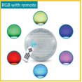 thumbnail image 3 of Lámparas LED subacuáticas Par 56 para piscinas, IP68, CA 12 V, luces LED RGB, luz impermeable cambiable de color, reemplaza la lámpara halógena, 3 of 5