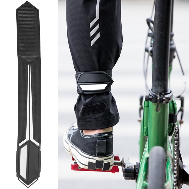 Bandas Reflectantes, Seguridad Para Montar Por La Noche, Correa Para La Pierna, Gancho Y Bucle, Cinturones De Arnés Para Bicicleta Con Elástico Para Correr, Ciclismo,