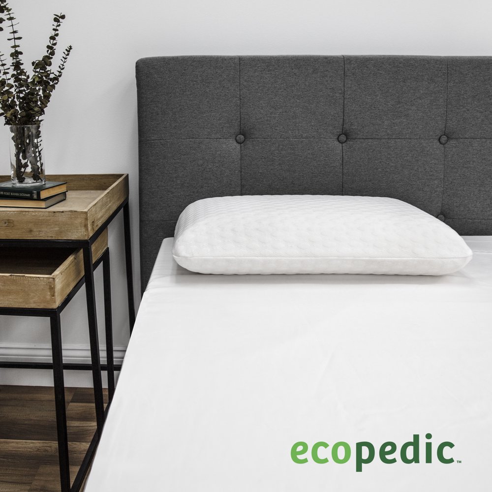 EcoPEDIC Latex Foam Traditional Bed Pillow