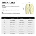thumbnail image 3 of Susaid Green Pears Print Mens Shorts, Breathable Lounge Sleepwear Set with Elastic Waistband and Pockets-XX-Large, 3 of 6