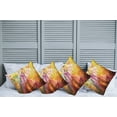 thumbnail image 6 of Ambesonne Modern Throw Pillow Cover 4 Pack, Rainbow Colored Image, 24", Multicolor, 6 of 6