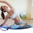 thumbnail image 6 of 14-Inch Yoga Pilates Ring, Flexible Fitness Circle with Padded Handles for Arms Thighs Core, 6 of 8