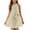 Beige, variant on TQWQT Girls Halter Dresses Kids Summer Dress Size 10-12 Cute Girls Sundress Sleeveless Kids Tie Front A Line Dresses Polka Dot Print Tween Girls Clothes Beige 120