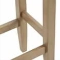 thumbnail image 4 of Banco Alto para Cocina y Barra – Silla Tapizada en Gris con Cojín Acolchado con Diseño Moderno con Estructura de Madera y Detalles Metálicos Set de 2 Piezas Gaon, 4 of 7