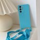 thumbnail image 3 of Crossbody Lanyard Necklace Case For Samsung Galaxy A32 A22 A12 A52 S21 S20 FE S22 S23 Ultra Plus Soft Silicone Cord Strap Cover, 3 of 5