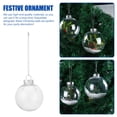 thumbnail image 5 of SWETRACE 12Pcs Household Ornaments Exquisitely Designed Plastic Transparent Bauble Pendant for Adults, 5 of 8