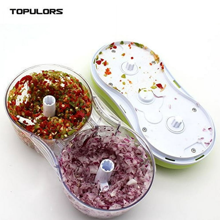 Manual Food Chopper Hand-Powered Food Chopper Compact Handheld Onion C –  TOPOKO