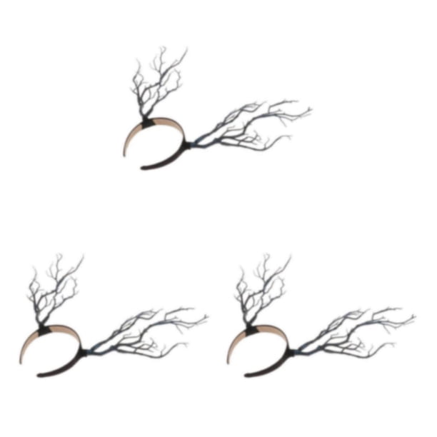 Speravity Gothic Antlers Deer Horns Hair Hoop Cosplay Headband Headdress Xmas Type1 NO1