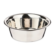 Vibrant Life Large 15.2-Cup Stainless Steel Pet Bowl, Silver