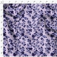 thumbnail image 4 of Soimoi Minky Purple Fabric By the Yard - 56 Inch Wide -Floral & Leaf Floral Pattern Fabric - Botanical and Elegant Designs for Various Uses Printed Fabric, 4 of 6