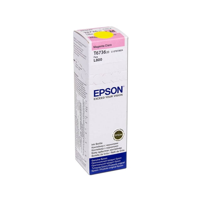 Botella de Tinta Epson T673620 Magenta Claro 70ml