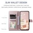 thumbnail image 4 of ELEHOLD for Google Pixel 7 Pro Wallet Crossbody Case PU Leather Cover with Card Slots Magnetic Clasp Kickstand Detachable Wriststrap Shoulder Strap Flip Shockpoof Cover,rosegold, 4 of 8