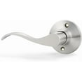 thumbnail image 1 of Satin Nickel Door Handle Interior Brushed Nickel Passage Door Lever for Hall and Closet Keyless Door Lock Set Reversible for Left Right Sided Doors Leverset Handleset, 1 of 6