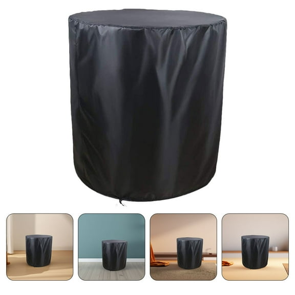 IBASETOY Portable Cooler Cover For Outdoor Furniture Black 210D Oxford Fabric Waterproof Protection 1Pcs