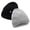 Black Mix, variant on Reversible Winter Hat, Sherpa-Lined Tuque for Men and Women, Black Orange
