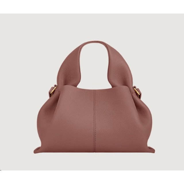 2025 nuevo bolso de nube de punto para mujer, bolso cruzado de piel de vaca de grano de lichi, bolso cruzado