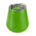 thumbnail image 2 of Paquete con 20 piezas de Termo de acero inoxidable tapa push verde 9.6 x 10, 2 of 3