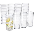 thumbnail image 1 of Tumblers US Acrylic Cafe, plástico, reutilizable, 590 ml (juego de 16), 1 of 9