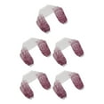 thumbnail image 1 of Youkk Boléro en Chiffon à Manches Longues pour Femmes, Fleur Rouge Vin, 5 Pcs, 1 of 6