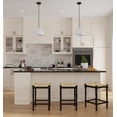 thumbnail image 3 of Carolina Classics Frederick 24" Counter Stool in Black, 3 of 6