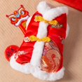 thumbnail image 3 of Autumn and Winter Cat Mi new Year Tang Suit Chinese new跨境, 3 of 5