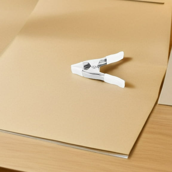 Masteelf 2pcs  Heavy Duty Spring Clips Non-Slip A-Clamps Metal Chip Clips For Photography Woodworking Backdrop Stand Fixing Clips 4inch