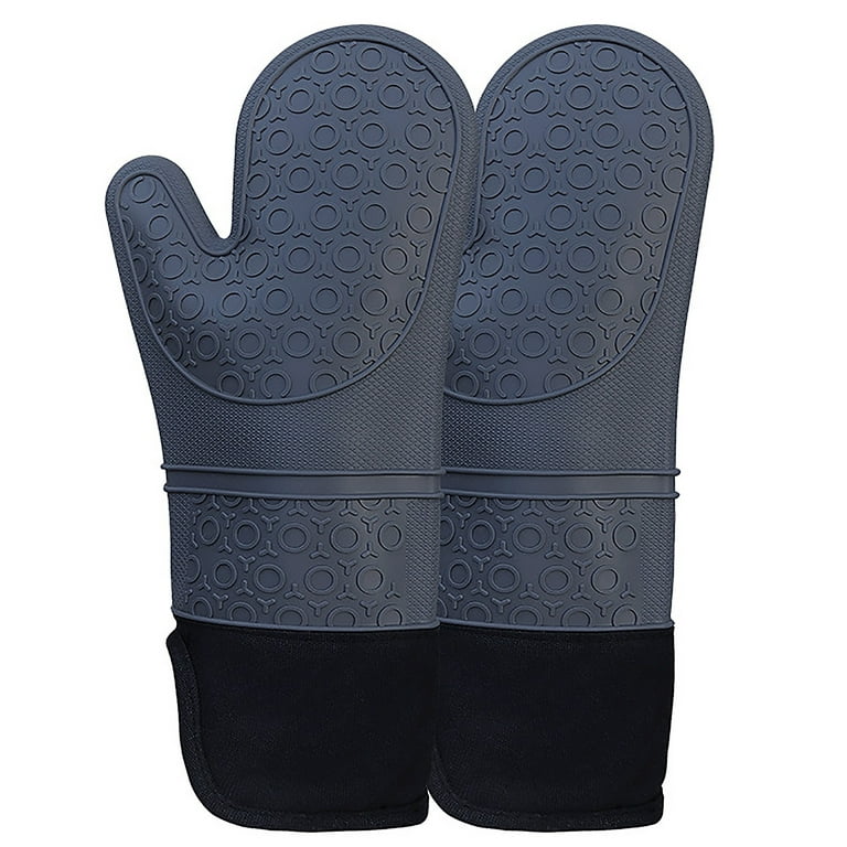 Heat Resistant Oven Mitts High Temperature Resistance Anti