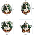 thumbnail image 5 of Duck Stained Glass Ornaments, Duck Ornament,Duck Christmas Tree Ornament, Duck Xmas Decorations hGpsho, 5 of 5