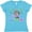 Aqua, variant on St. Petersburg Florida Cute Swimming Manatee Women's V-Neck T-Shirt