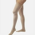 thumbnail image 2 of JOBST Relief Silicone Compression Thigh High, 15-20 mmHg Closed Toe, Beige, Small, 2 of 3
