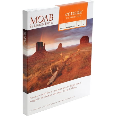 UPC: 0645248437500 | Legion Paper Moab Entrada Rag Fine Art Paper
