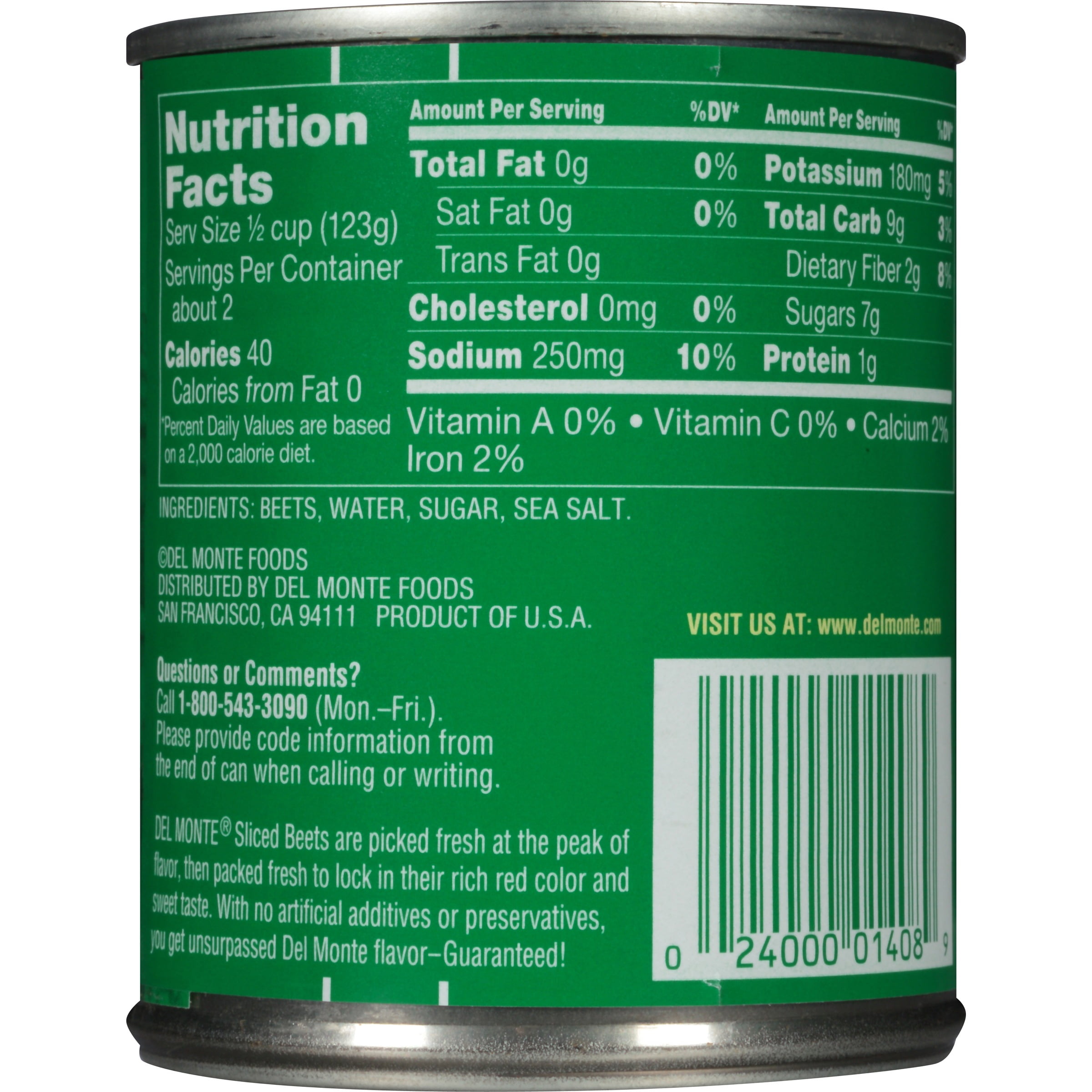 Canned Beets Nutrition 2024 www.alhudapk