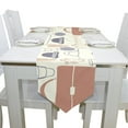 thumbnail image 4 of POPCreation Life Pattern Table Runner Table Top Decoration Home Decor 13x90 inches, 4 of 5