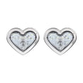 thumbnail image 1 of S SERENABLE 2Pcs Generic Heart Shaped Side Markers Lights 24V Taillight LED Light White, 1 of 9
