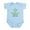 Sky Blue, variant on CafePress - Nigerian Dwarf Goats Infant Bodysuit - Baby Light Bodysuit, Size Newborn - 24 Months