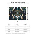 thumbnail image 2 of Throw Blanket for Couch - Boho Dreamcatcher Soft Comfy Lightweight Cozy Warm Throw Blanket, Fuzzy Plush Flannel Blanket & Throws for Sofa and Bed All Season, 2 of 8