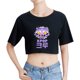 thumbnail image 4 of Unisex Huntrix De-mon Hun&Ters Shirt Short Sleeve Summer Casual Crop Tops Graphic Tee For Pop Singer And Movie Fans M, 4 of 4