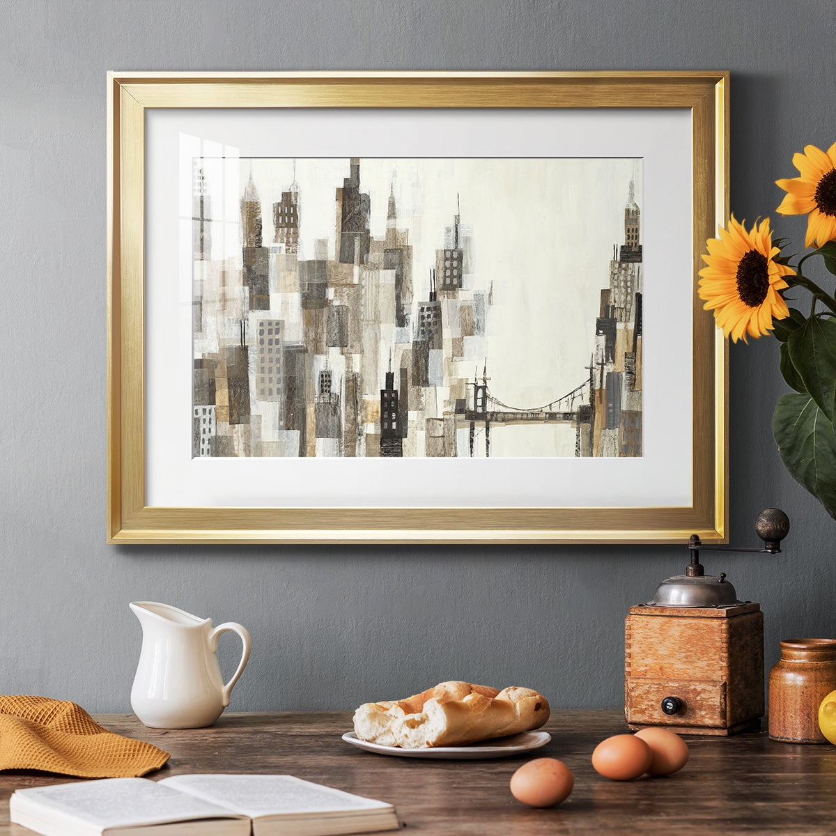 Port of Call Premium Framed Print - Ready to Hang