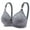 Gray, variant on Bra and Panty Sets for Women Embroidered Lace Comfortable Breathable Bra Underwear No Underwire Women's Plus Size Sports Bra Female, Style 11344, Blue 40B