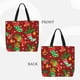 thumbnail image 2 of Easygdp X-mas and New Year Bolsa Tote para Mujer, Bolso de Hombro para Trabajo, Playa, Viajes, Compras y Supermercado, 2 of 7