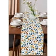 thumbnail image 4 of Ldtrchee Colorful Botanical Table Runner 70 Inches, Pastoral Spring Summer Elegant Leaf Bed Runner Dresser Scarves Tabletop for Indoor Outdoor Parties/Ceremony/Banquet, 13" x 70", 4 of 8