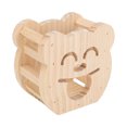 thumbnail image 1 of Grass Holder, Extensive Use   Box Natural Original Wood  For Small Animals For Bunny, 1 of 8