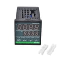 thumbnail image 2 of Regulador de temperatura controlador PID universal inteligente de 2 salidas SSR + relé ajustable de alta precisión para refrigerador para invernadero ANGGREK Otros, 2 of 8