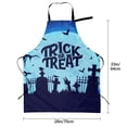 thumbnail image 4 of Rateoe Halloween Trick Or Treat Aprons with Pocket,Men Womens Aprons Waterproof Adjustable Cooking Aprons for Kitchen Gardening and Salon, 4 of 7