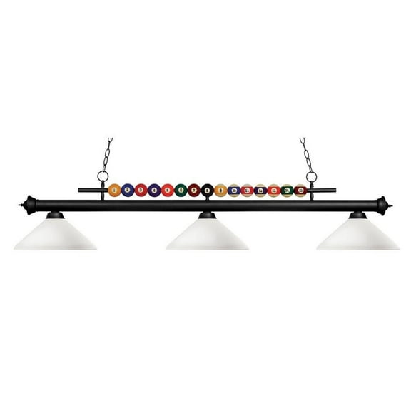 -3 Light Island/Billiard in Billiard Style-16 inches Wide By 15 inches High Bailey Street Home 372-Bel-1867603