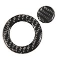 thumbnail image 3 of Car Start Push Button Trim  Car Start Push Button Decoration  2pcs Carbon Fiber Car Engine Start Push Button Decoration Trim Fit For  Explorer 2013-2018, 3 of 8