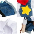 thumbnail image 7 of Deago Pet Dog Cat Halloween Costumes,The Cowboy Party Christmas Costume,West Cowboy Uniform Hat,Funny Pet Cowboy Outfit Clothing Dogs Cats, 7 of 7