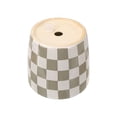 thumbnail image 4 of Mainstays 6 inch Grey Check Planter, 4 of 8